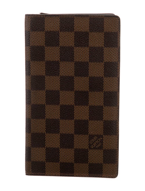 Louis Vuitton Damier Ebene Pattern Bifold Wallet