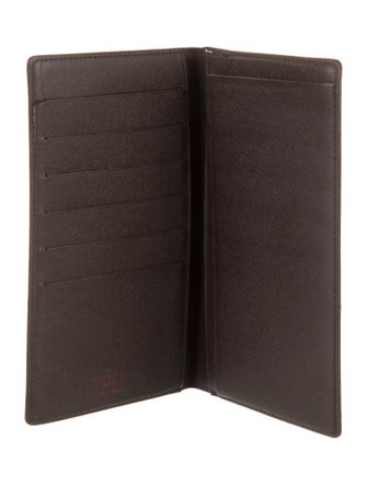 Louis Vuitton Damier Ebene Pattern Bifold Wallet