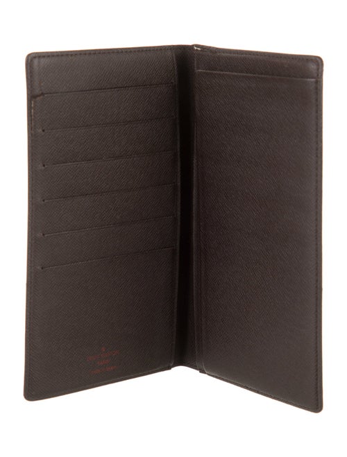 Louis Vuitton Damier Ebene Pattern Bifold Wallet