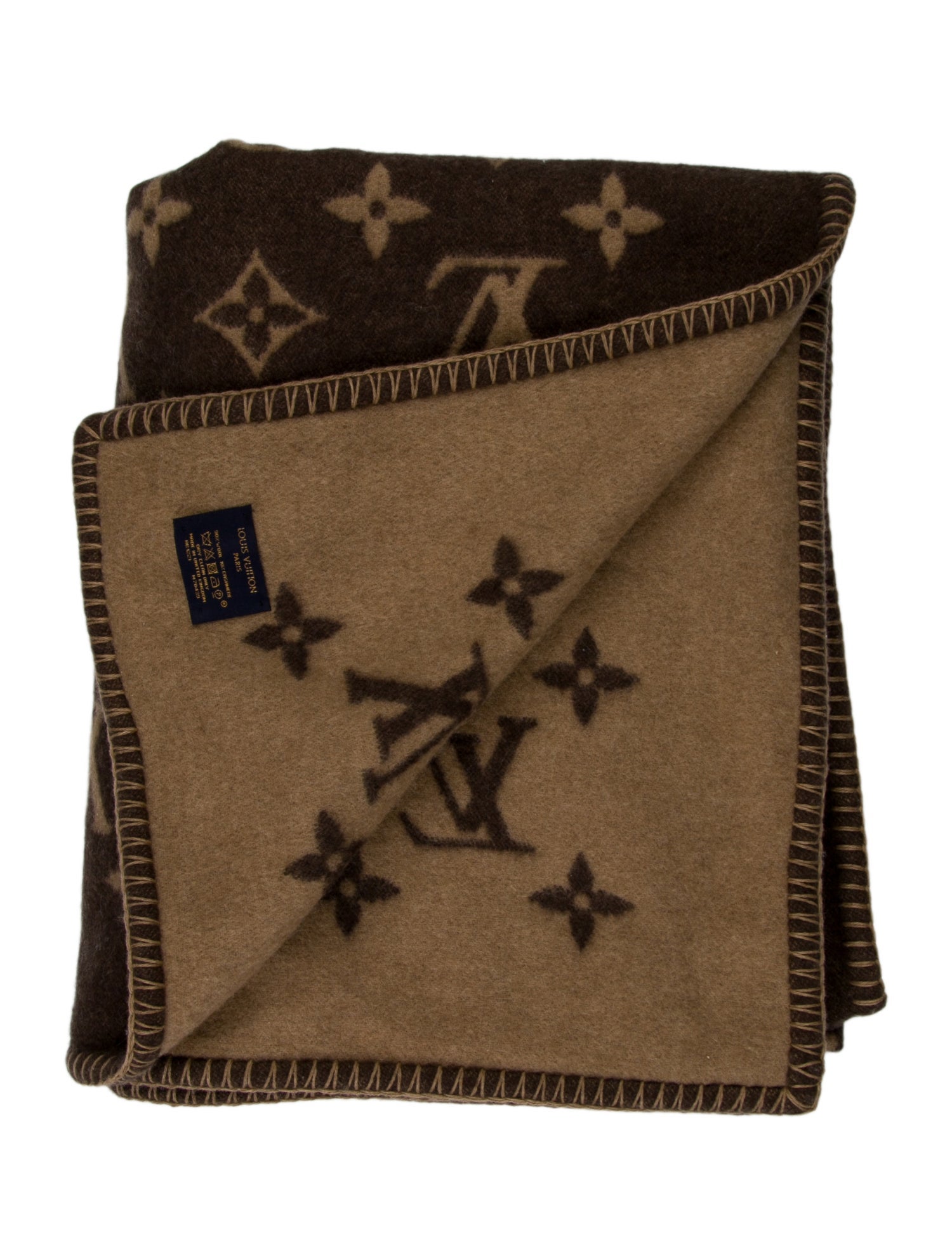 Louis Vuitton Neo Monogram Throw Blanket