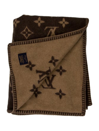 Louis Vuitton Neo Monogram Throw Blanket
