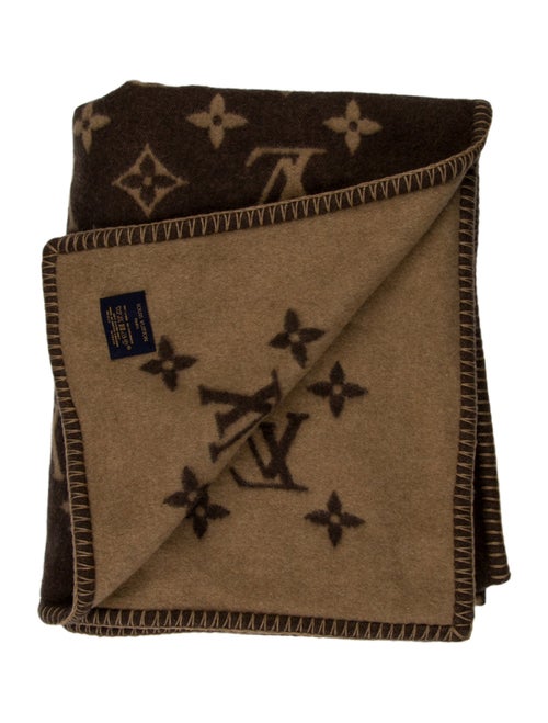 Louis Vuitton Neo Monogram Throw Blanket