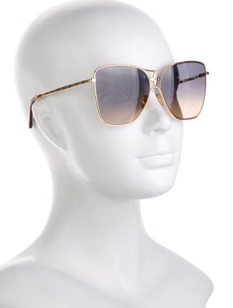 Louis Vuitton Aviator Gradient Sunglasses