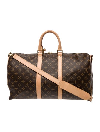 Louis Vuitton LV Monogram Keepall Bandouliere 45