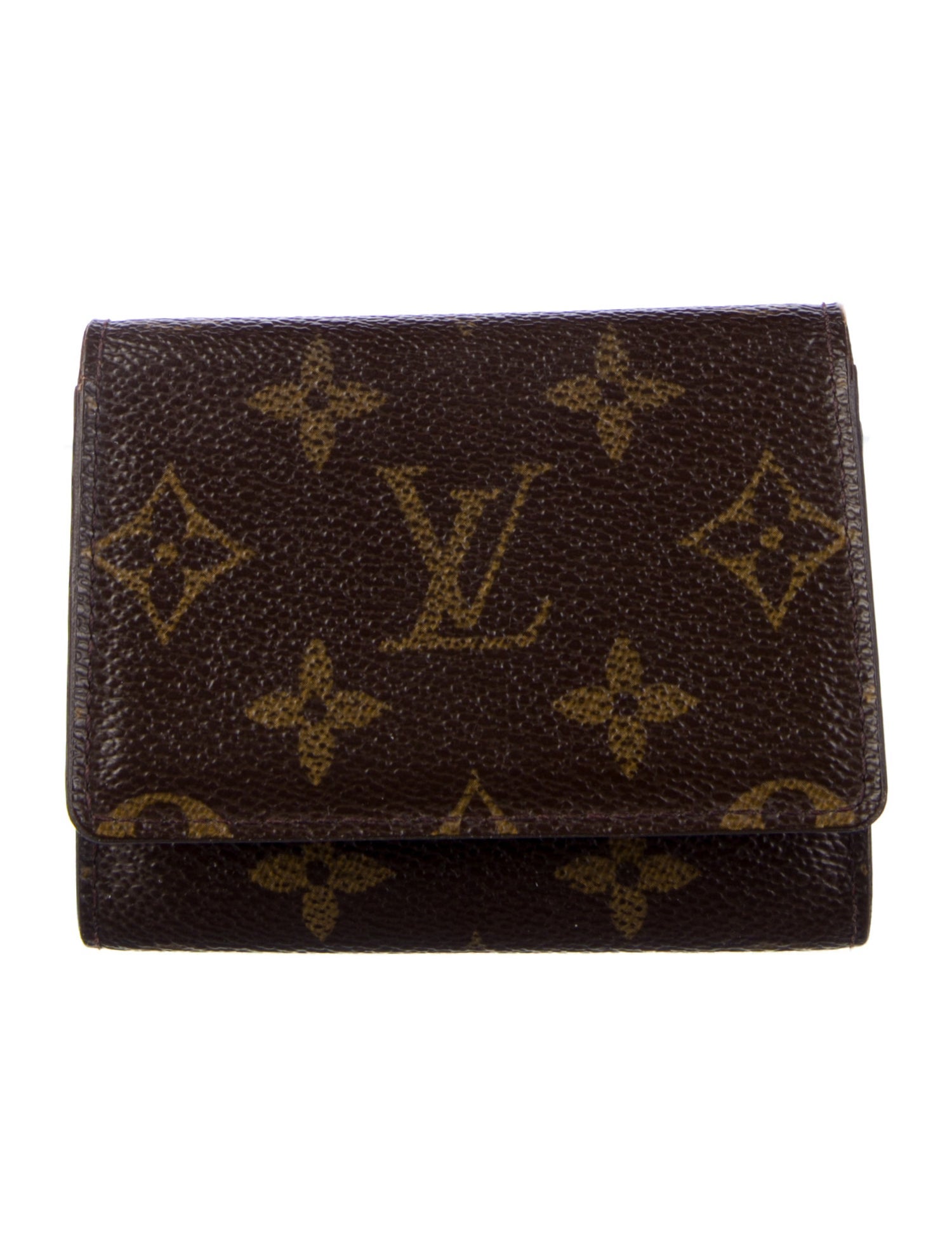 Louis Vuitton LV Monogram Coated Canvas Card Case