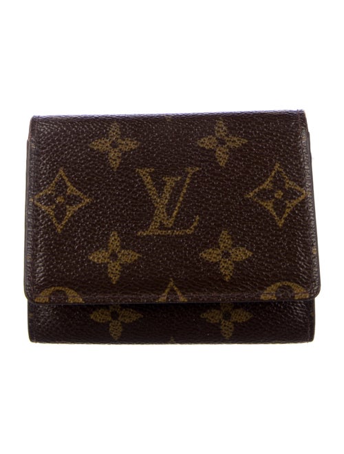 Louis Vuitton LV Monogram Coated Canvas Card Case