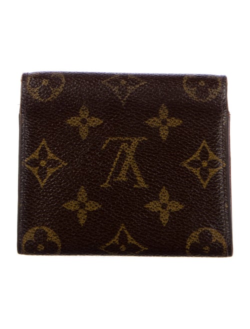 Louis Vuitton LV Monogram Coated Canvas Card Case