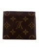 Louis Vuitton LV Monogram Coated Canvas Card Case