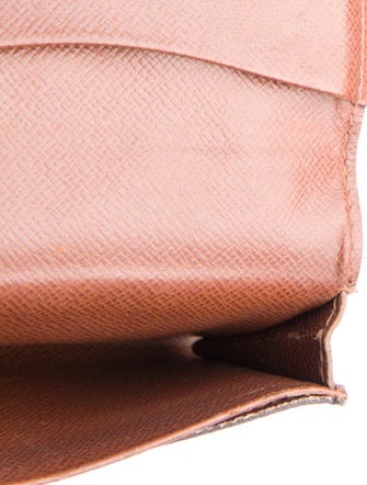 Louis Vuitton LV Monogram Coated Canvas Card Case