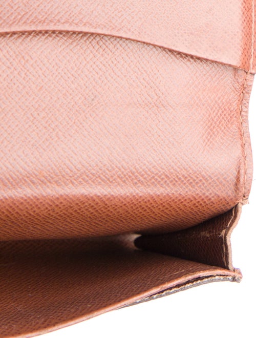 Louis Vuitton LV Monogram Coated Canvas Card Case