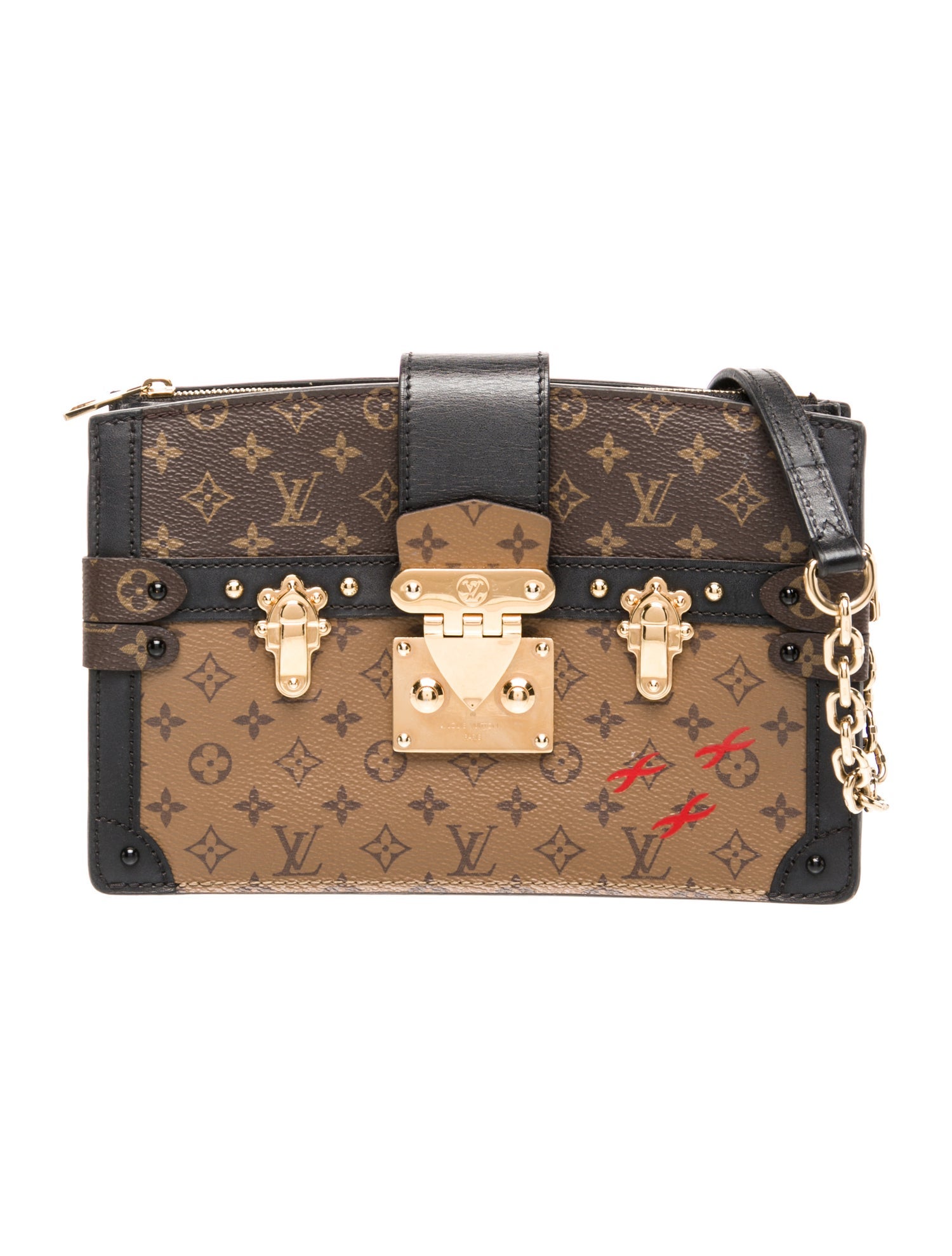 Louis Vuitton LV Monogram Trunk Clutch