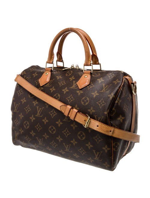 Louis Vuitton LV Monogram Speedy Bandouliere 35