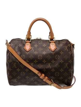 Louis Vuitton LV Monogram Speedy Bandouliere 35