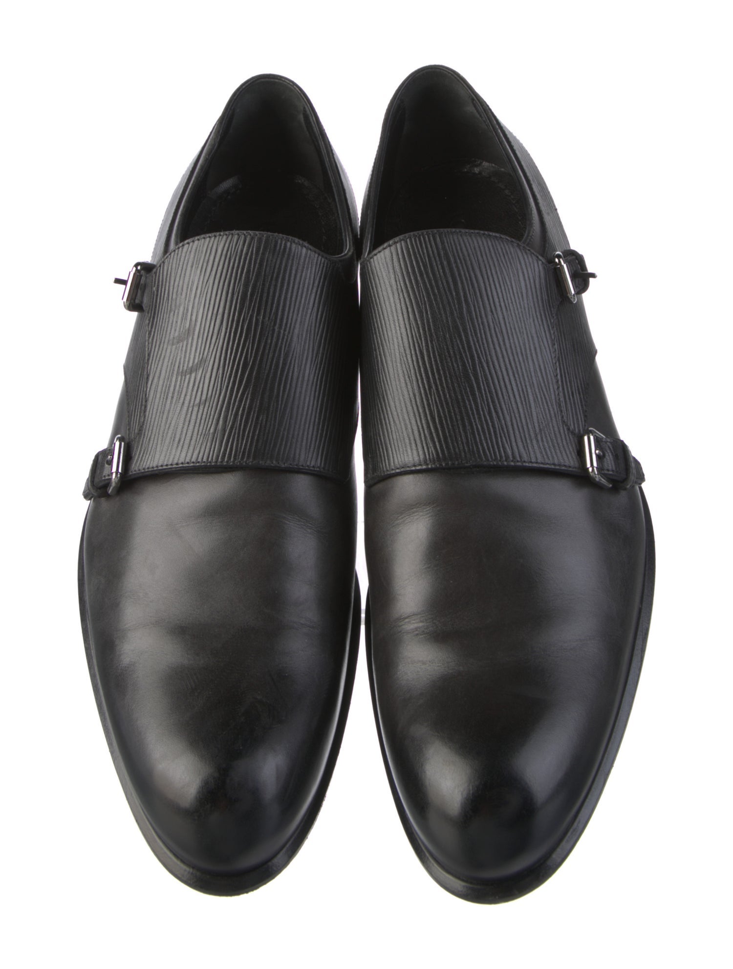 Louis Vuitton Leather Monk Straps