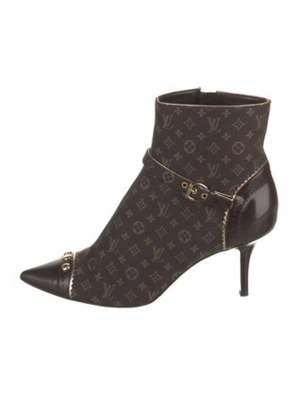 Louis Vuitton LV Monogram Canvas Boots