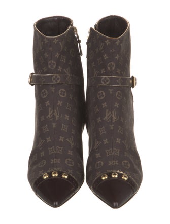 Louis Vuitton LV Monogram Canvas Boots