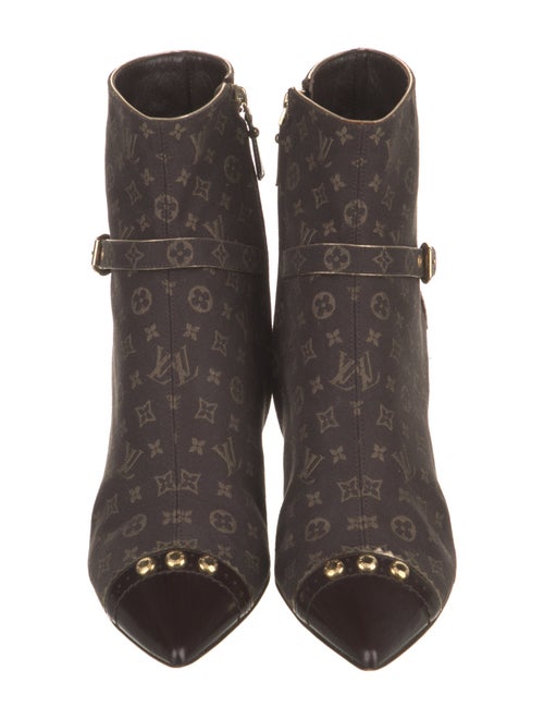 Louis Vuitton LV Monogram Canvas Boots
