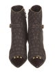 Louis Vuitton LV Monogram Canvas Boots