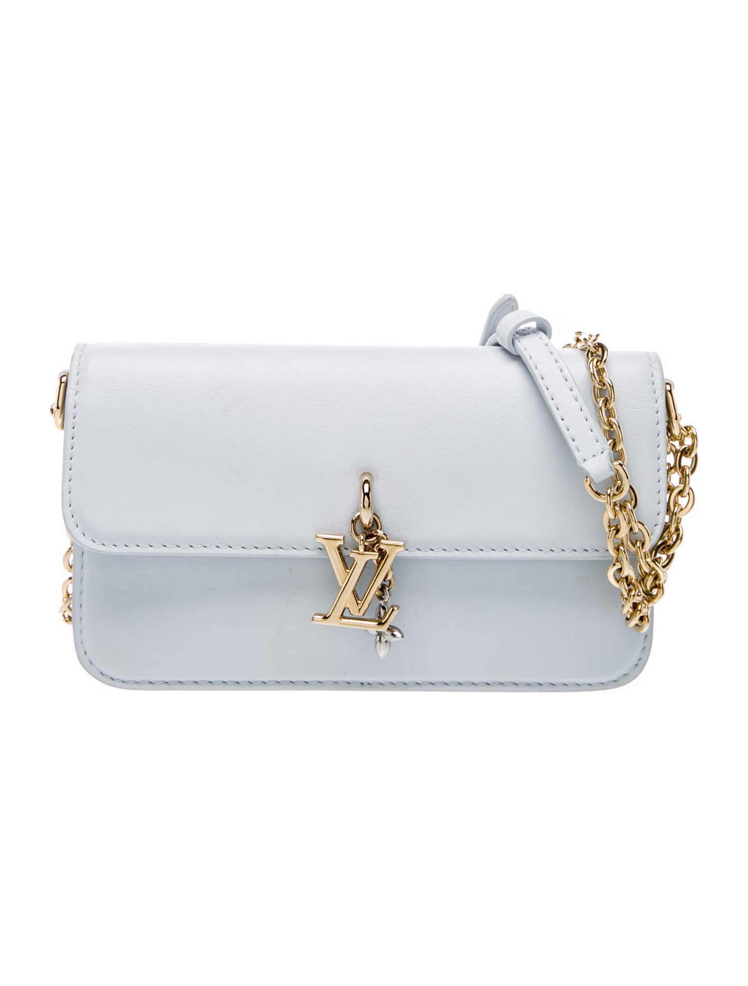 Louis Vuitton LV Monogram Bloom Wallet on Chain