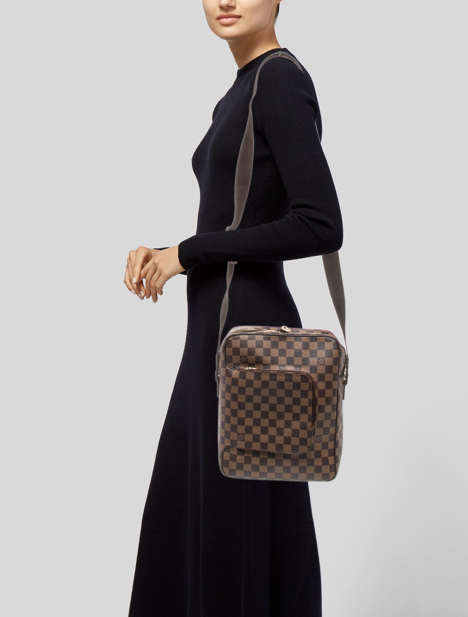 Louis Vuitton Damier Ebene Olav MM Vintage