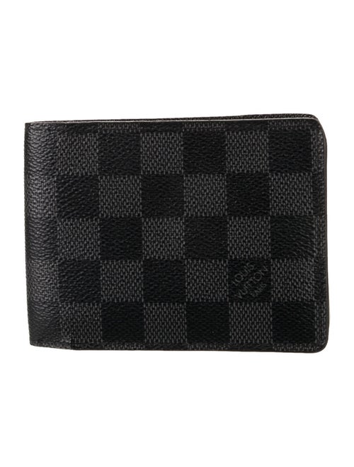 Louis Vuitton 2017 Damier Graphite Pattern Multiple Wallet