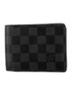 Louis Vuitton 2017 Damier Graphite Pattern Multiple Wallet
