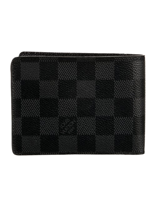 Louis Vuitton 2017 Damier Graphite Pattern Multiple Wallet
