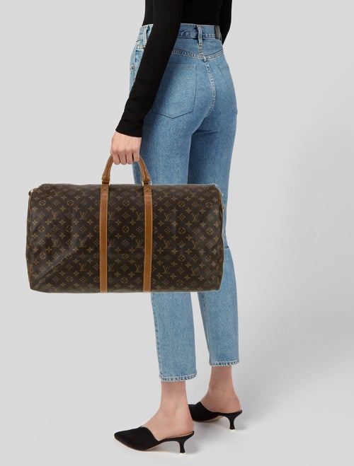 Louis Vuitton LV Monogram Keepall 55