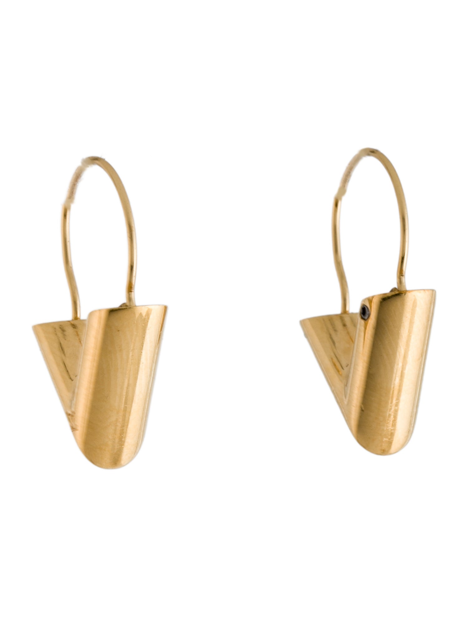 Louis Vuitton Essential V Hoop Earrings