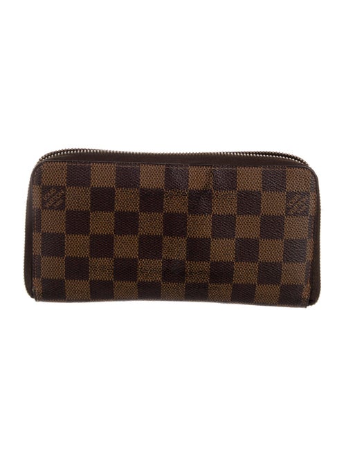 Louis Vuitton 2012 Damier Ebene Pattern Zippy Wallet