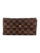 Louis Vuitton Damier Ebene Pattern Sarah Wallet