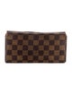 Louis Vuitton Damier Ebene Pattern Sarah Wallet