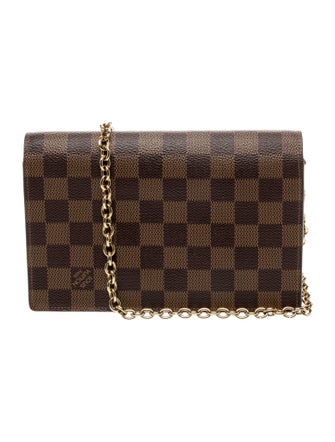 Louis Vuitton Damier Ebene Vavin Wallet on Chain