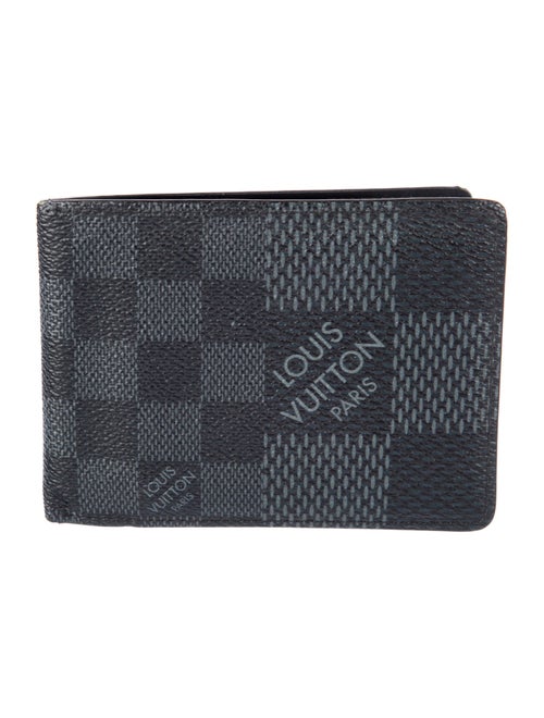 Louis Vuitton Damier Graphite Pattern Coated Canvas Bifold Wallet