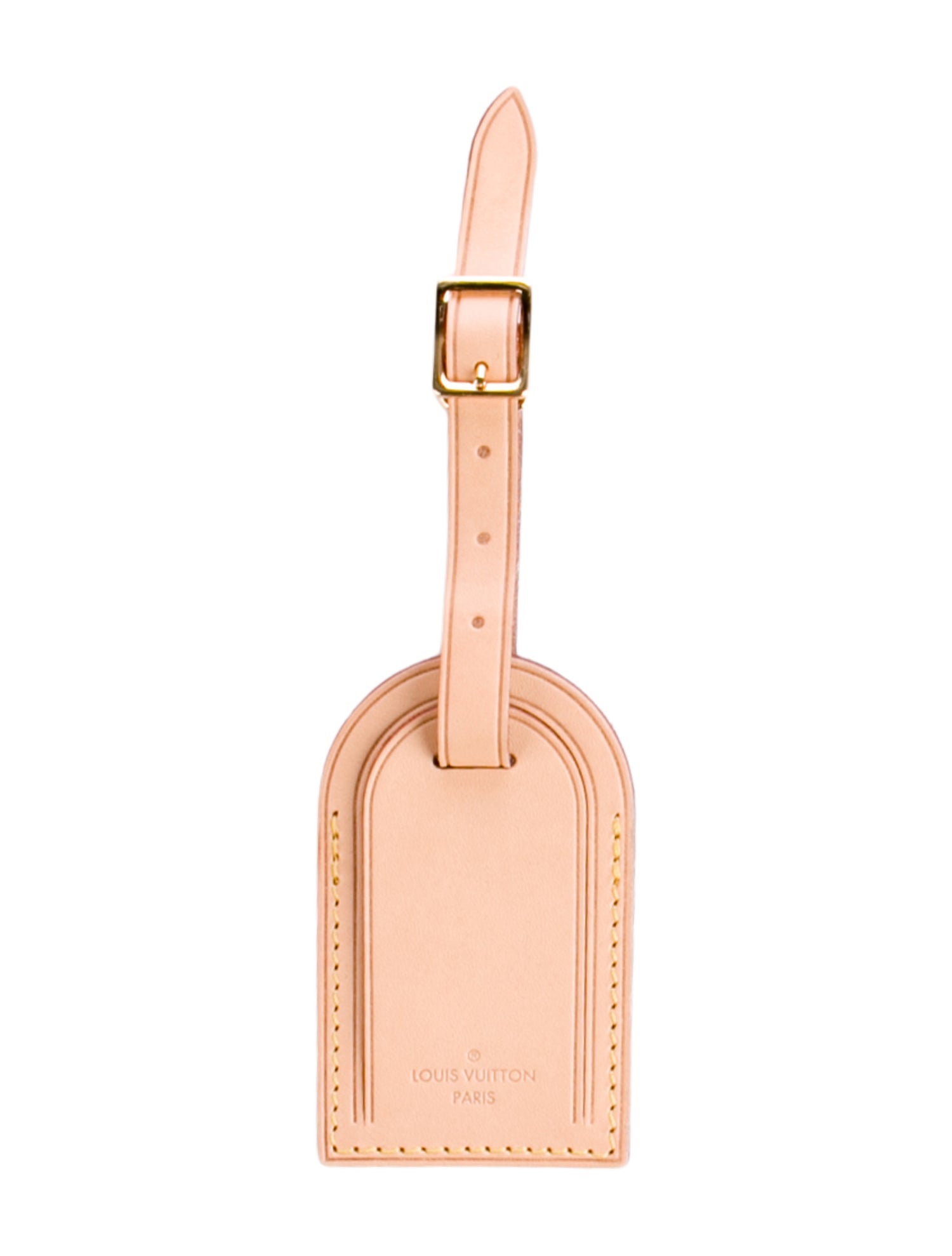 Louis Vuitton Vachetta Leather Luggage Tag