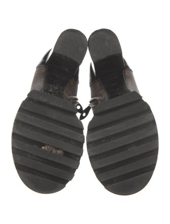 Louis Vuitton LV Monogram Lace-Up Boots