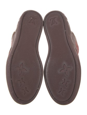 Louis Vuitton LV Monogram Leather Wedge Sneakers