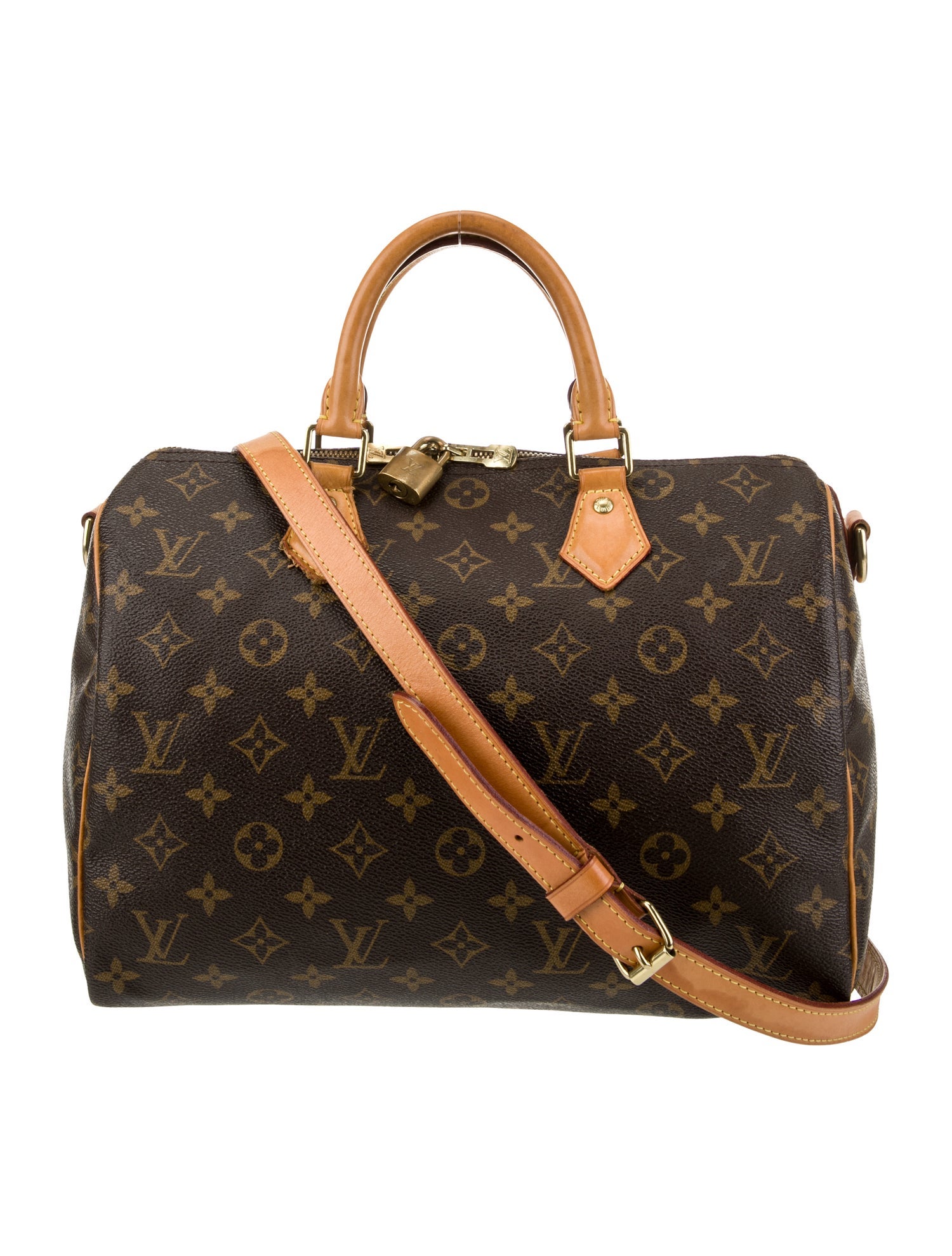 Louis Vuitton LV Monogram Speedy Bandouliere 30