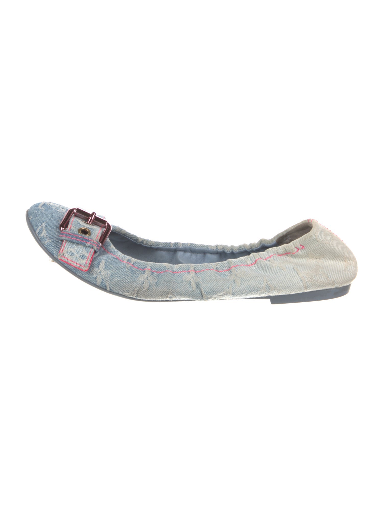 Louis Vuitton LV Monogram Denim Flats