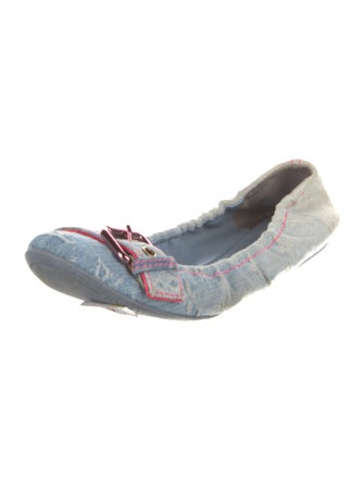 Louis Vuitton LV Monogram Denim Flats