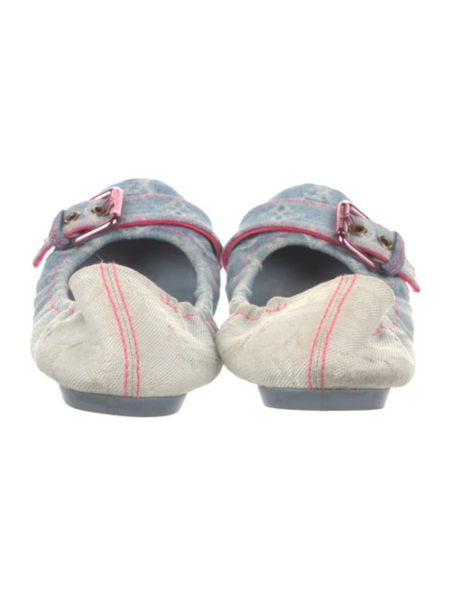 Louis Vuitton LV Monogram Denim Flats
