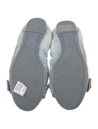 Louis Vuitton LV Monogram Denim Flats
