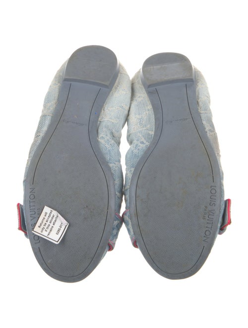 Louis Vuitton LV Monogram Denim Flats
