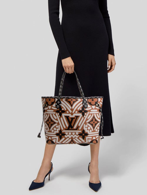 Louis Vuitton Monogram Giant Monogram Giant Crafty Neverfull MM