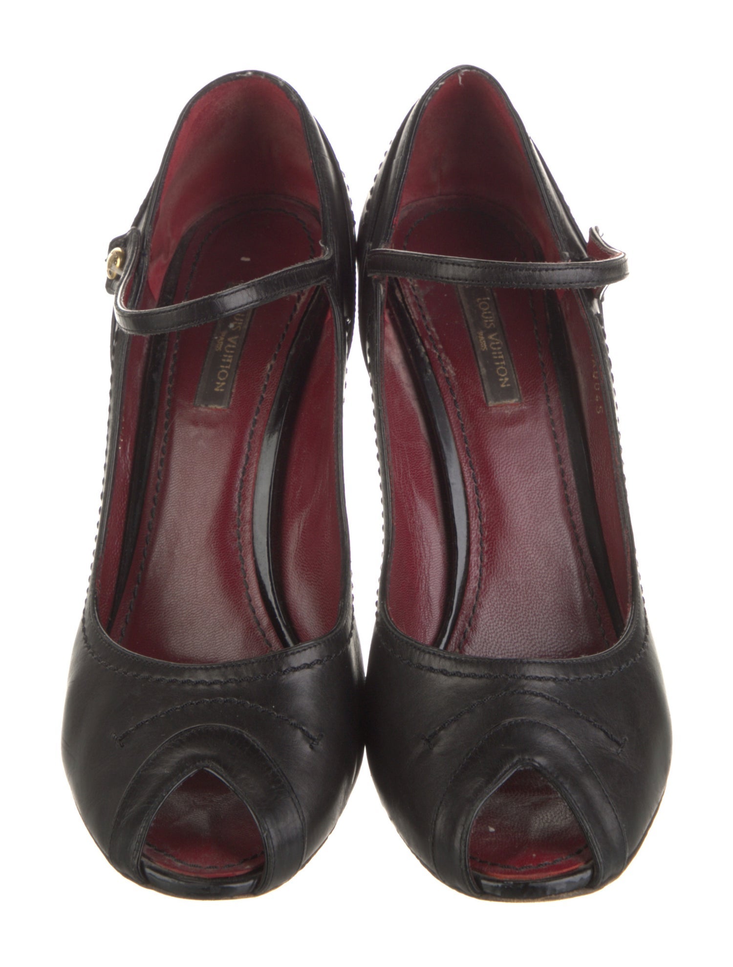 Louis Vuitton Leather Pumps