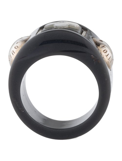Louis Vuitton Resin Blossom Signet Ring