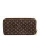 Louis Vuitton Monogram Mini Lin Pattern Zippy Wallet