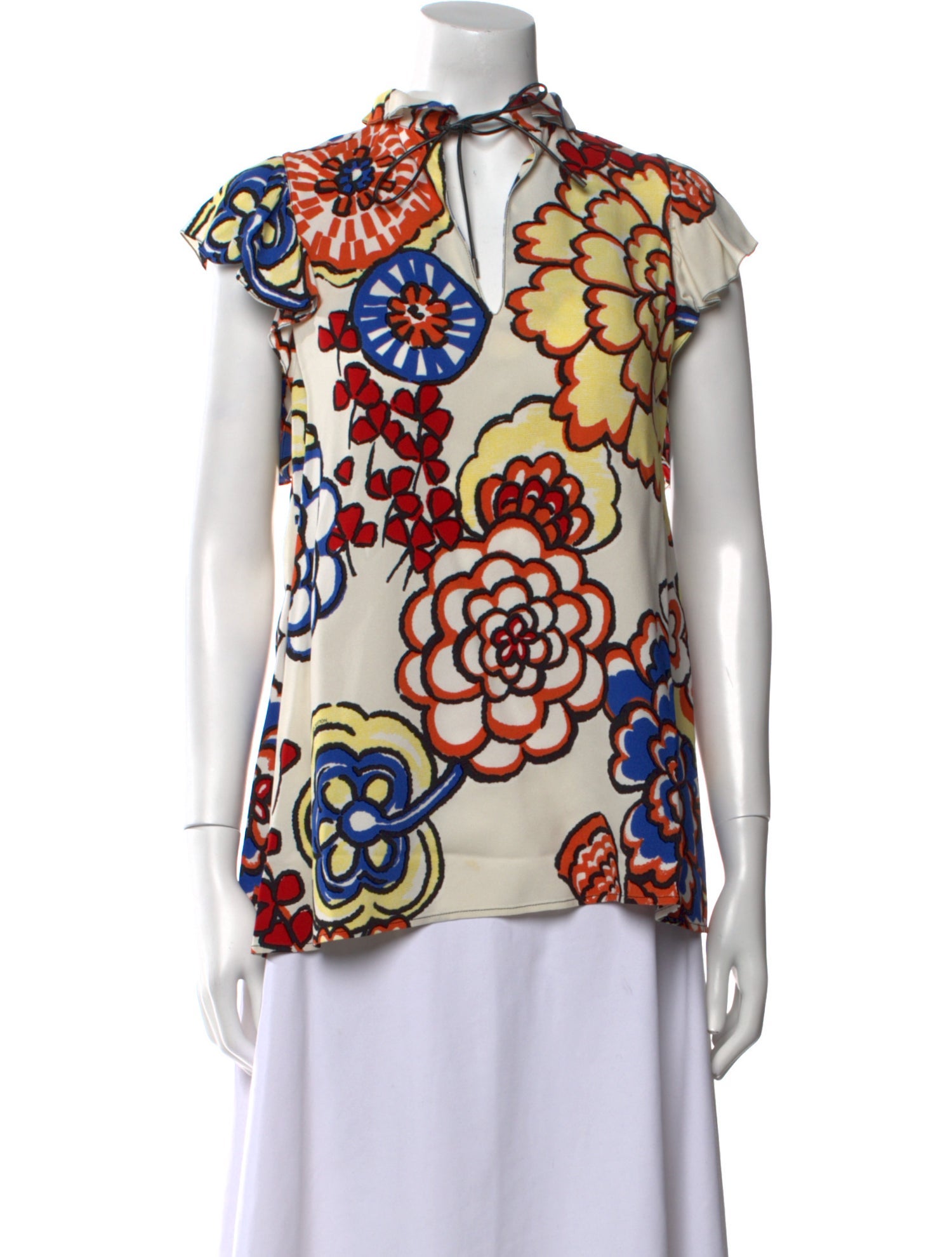 Louis Vuitton 2015 Printed Blouse