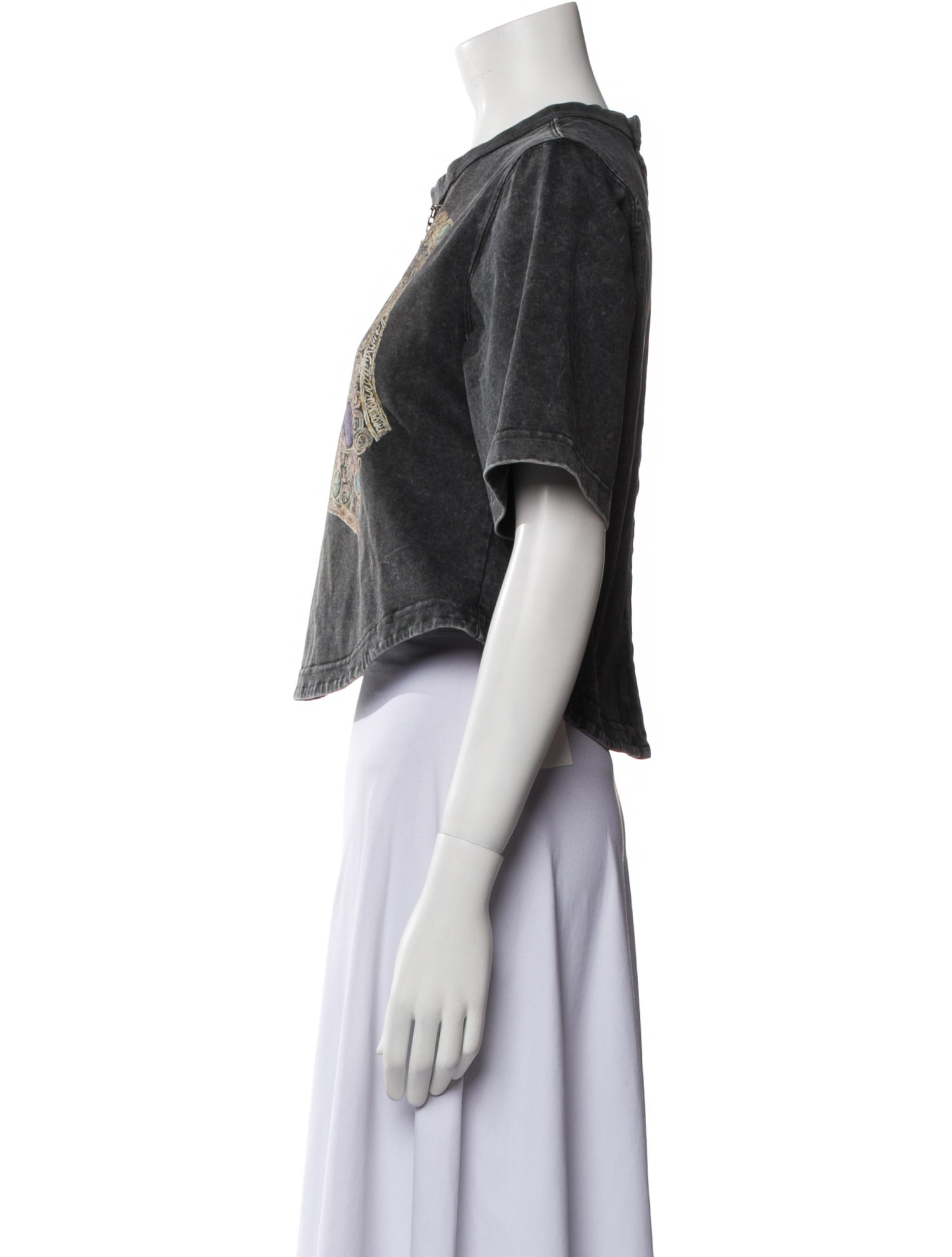 Louis Vuitton 2024 Paisley Print Crop Top