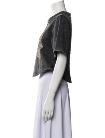 Louis Vuitton 2024 Paisley Print Crop Top